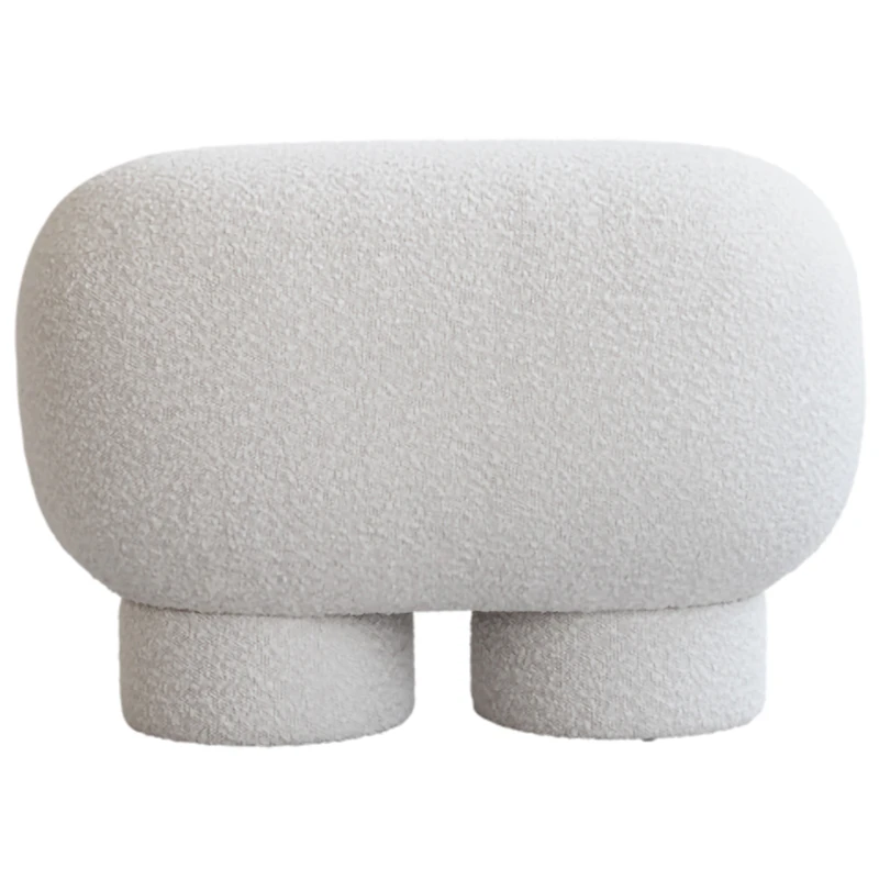 Big Foot Bænk Offwhite, 70 cm