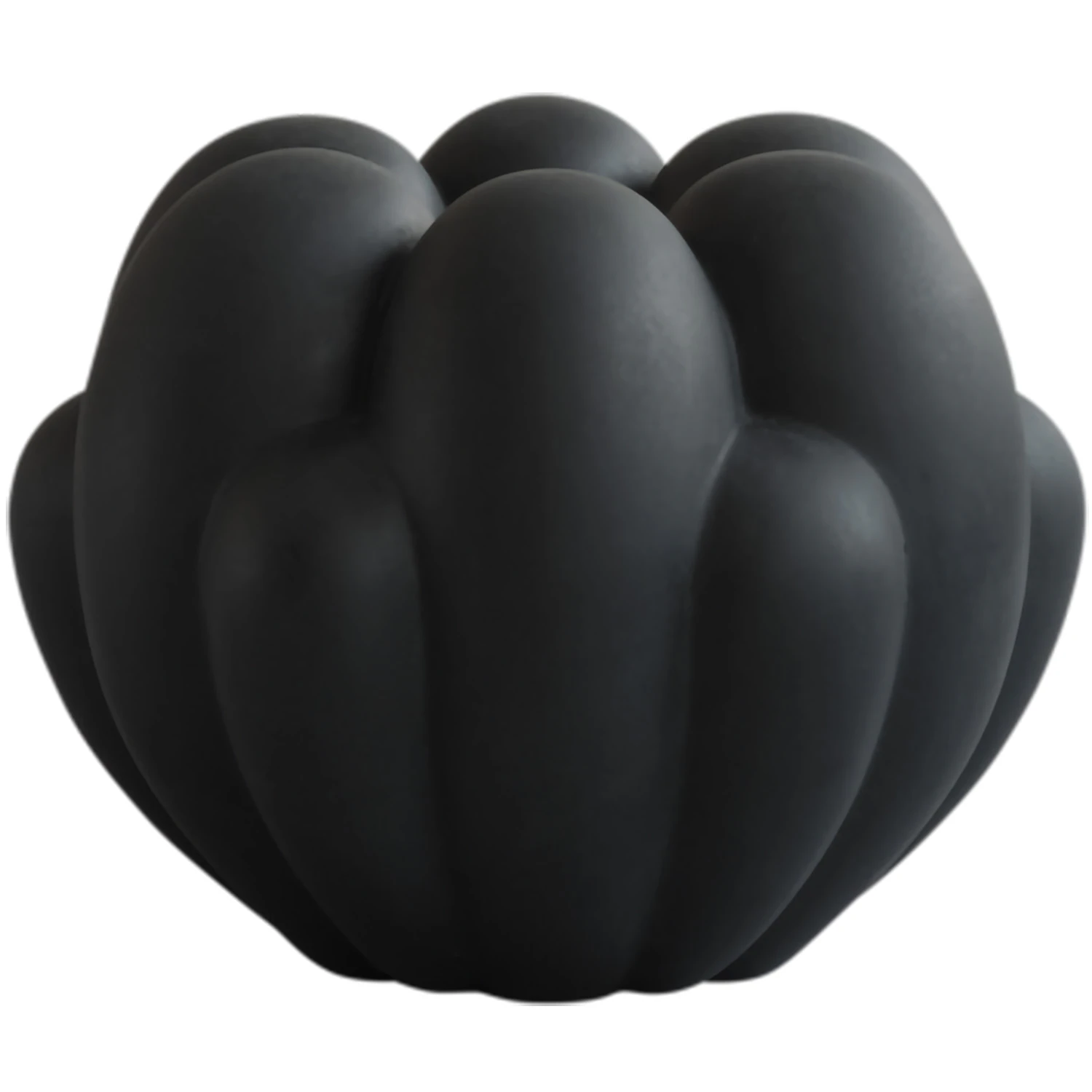 101 Copenhagen Bloom Vase 35 Cm - Vaser Keramik Sort - 245002