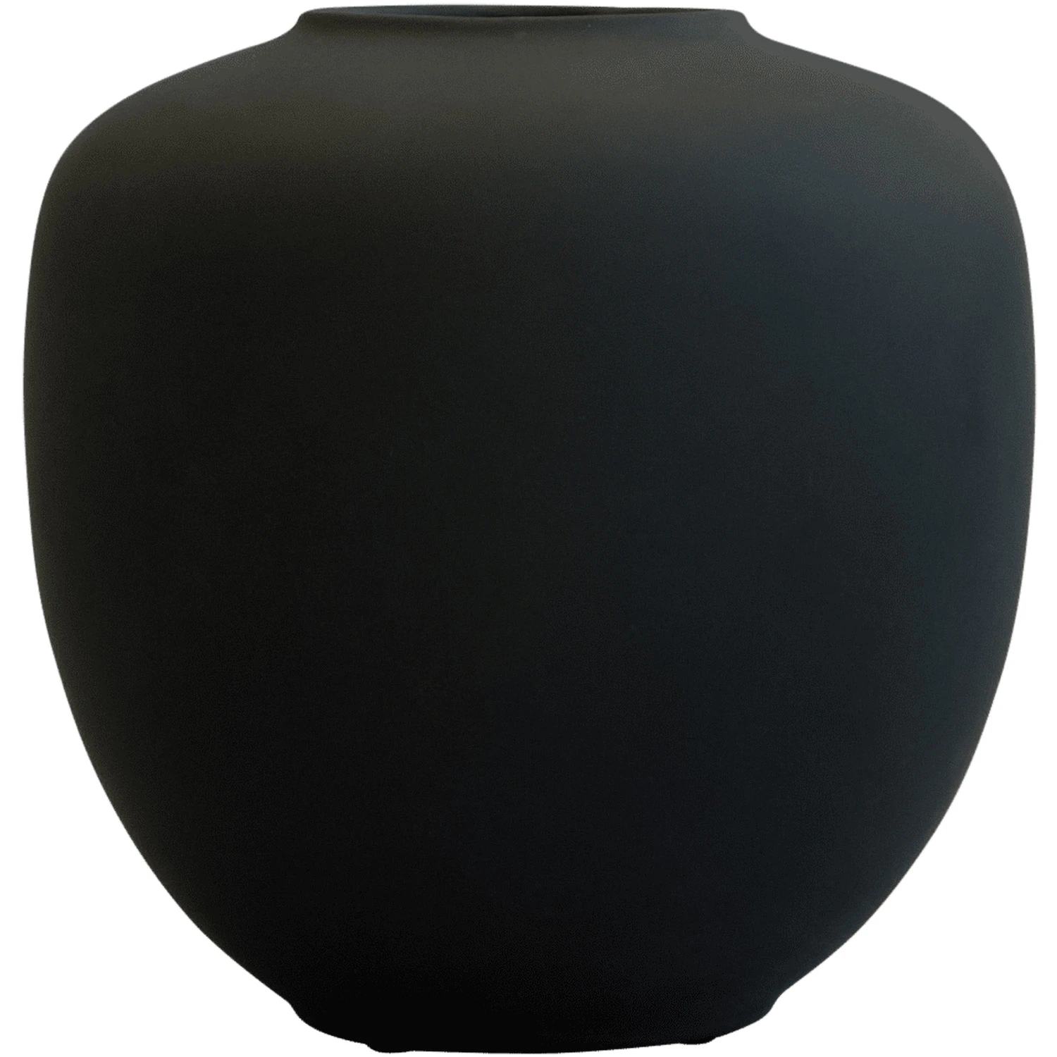101 Copenhagen Sunao Vase &Oslash;25 Cm - Vaser Keramik Sort - 243046