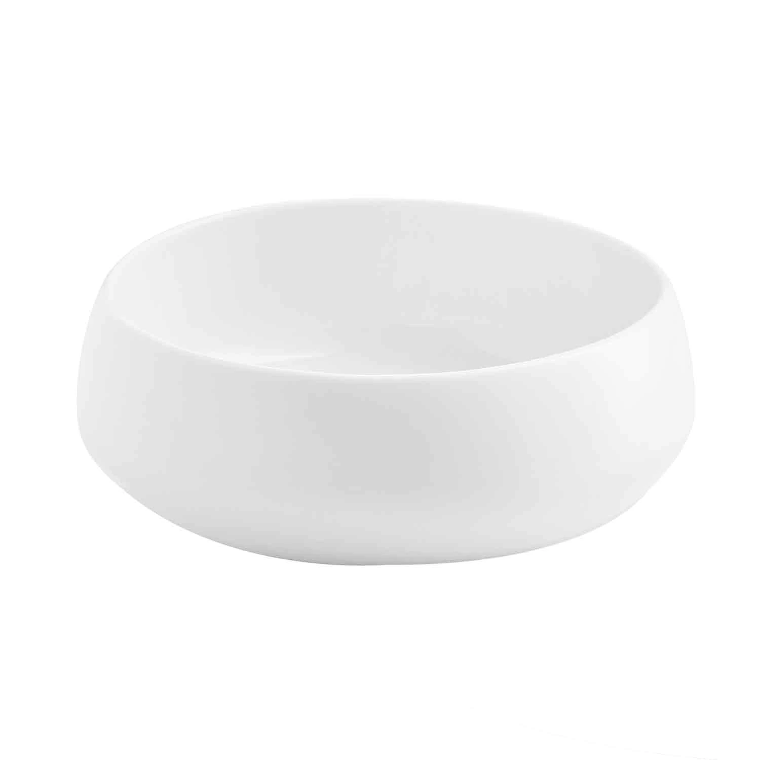 Aida Enso Sk&aring;l &Oslash;15cm - Serveringssk&aring;le Porcel&aelig;n Hvid - 17187