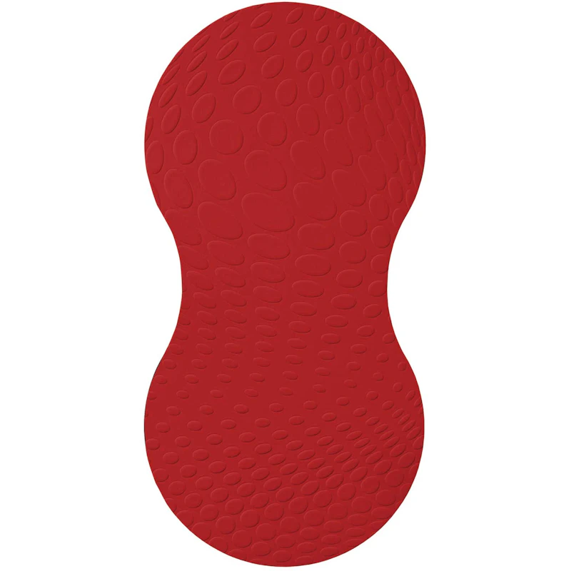 Karim Rashid Dobbelt Glasbrik 12x24 cm, Chili