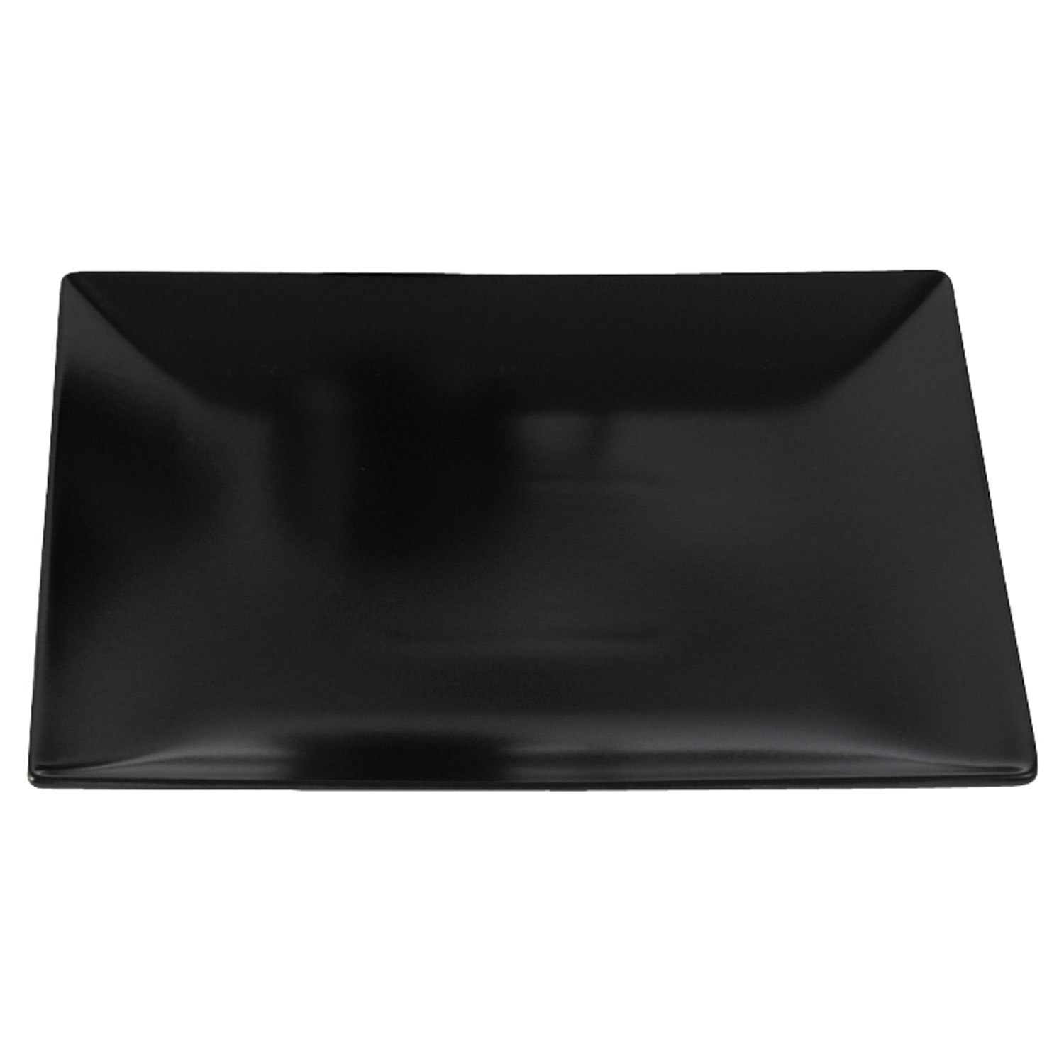 Aida Quadro Plate 26x26 Cm Black - Middagstallerkner Stent&oslash;j Sort - 40121