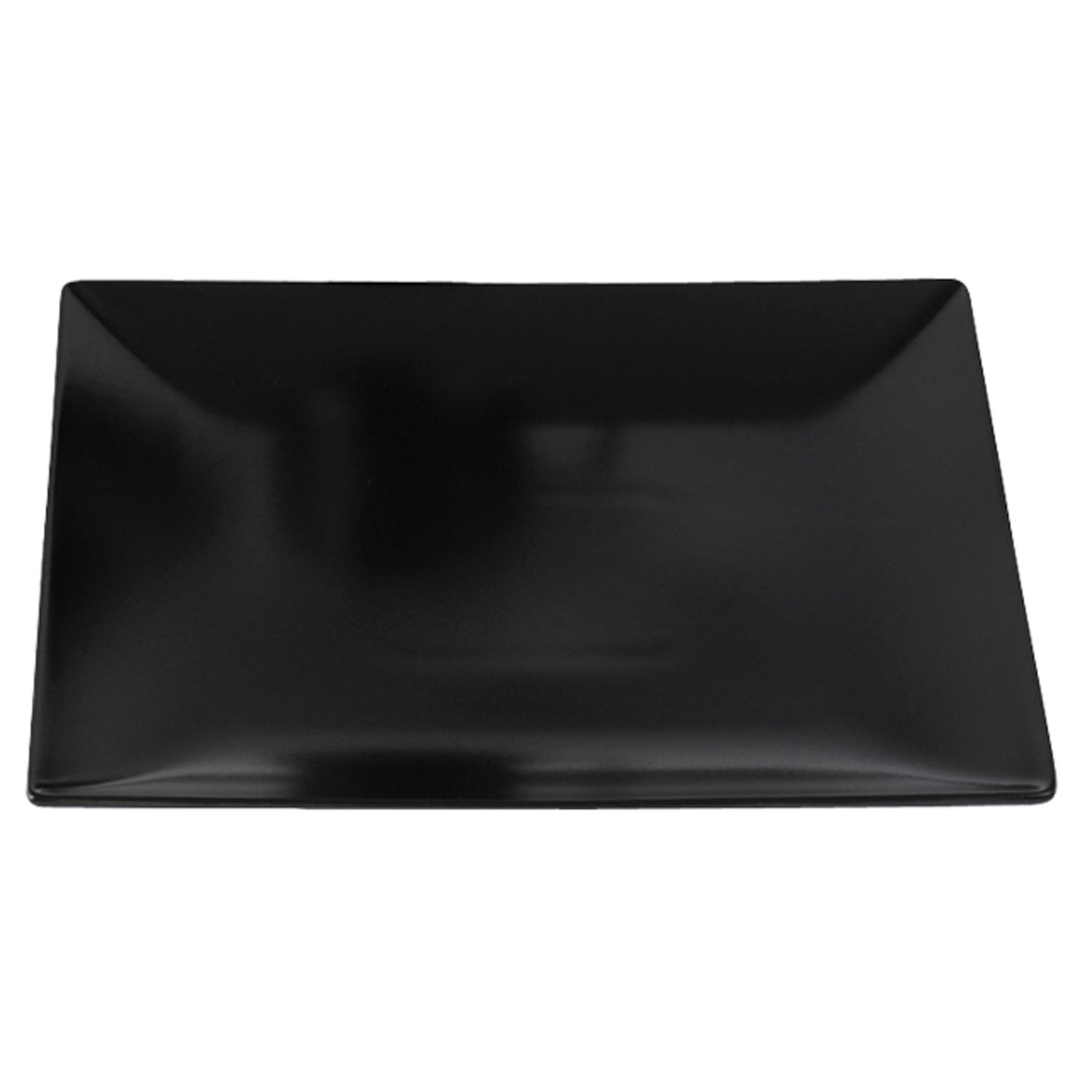 Aida Quadro Plate 21x21 Cm Black - Middagstallerkner Stent&oslash;j Sort - 40129