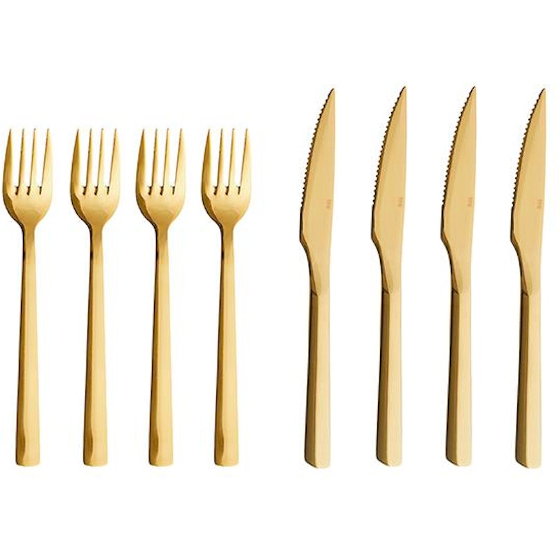 Raw Bestiksæt 11-pak, Guld