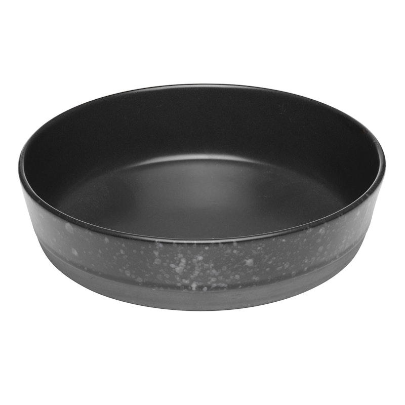 Raw Dyb Tallerken 19,4 cm, Sort