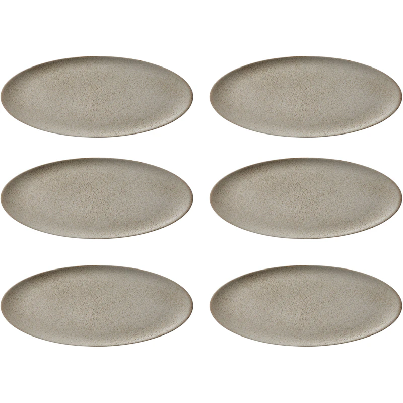 RAW Frokosttallerken 23 cm 6-pak, Sandy Beige