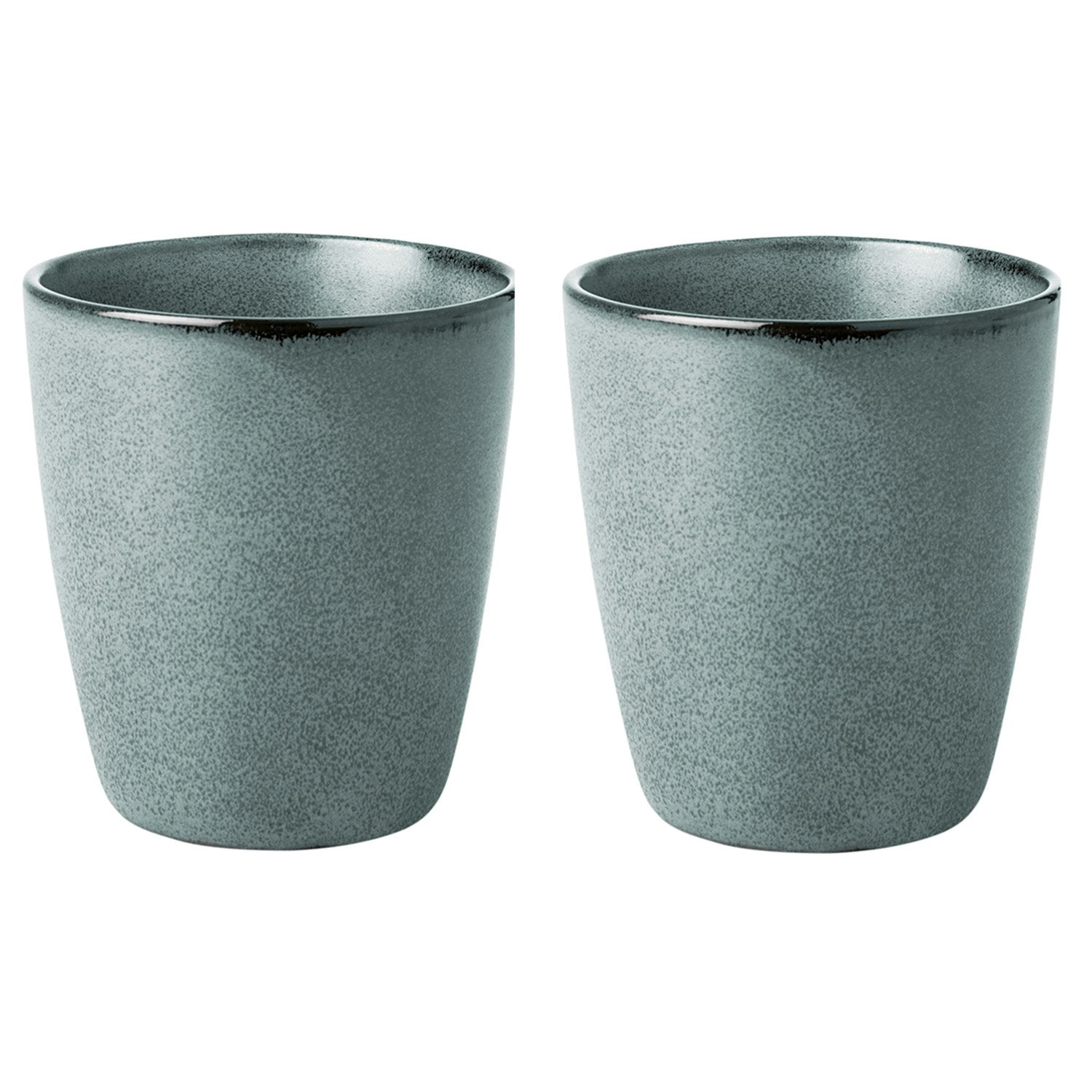 Aida Raw &AElig;ggeb&aelig;ger 2-pak - Kaffekopper Stent&oslash;j Northern Green - 15728-2-PACK