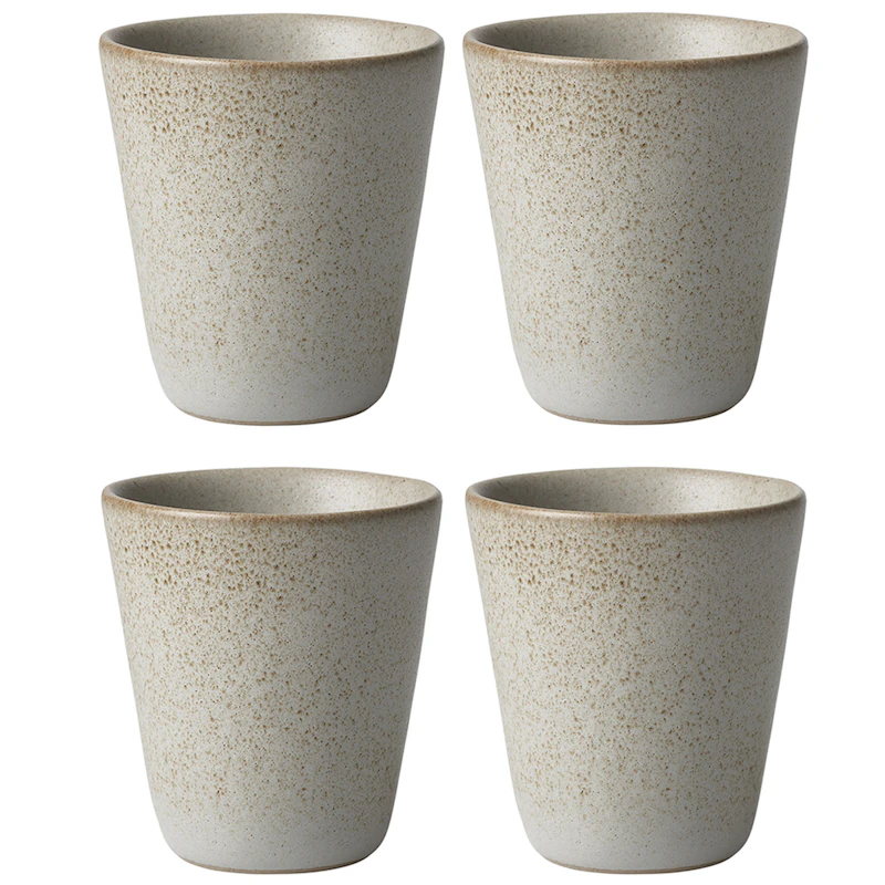 Raw Krus 25 cl 4-pak, Sandy Beige