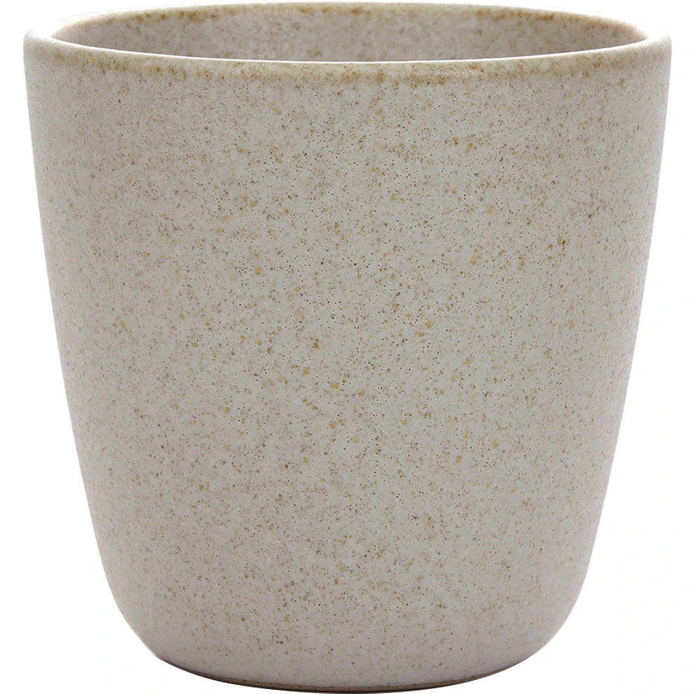 Aida Raw Krus Uden H&aring;ndtag 30 Cl - Kaffekopper Stent&oslash;j Sandy Beige - 14402