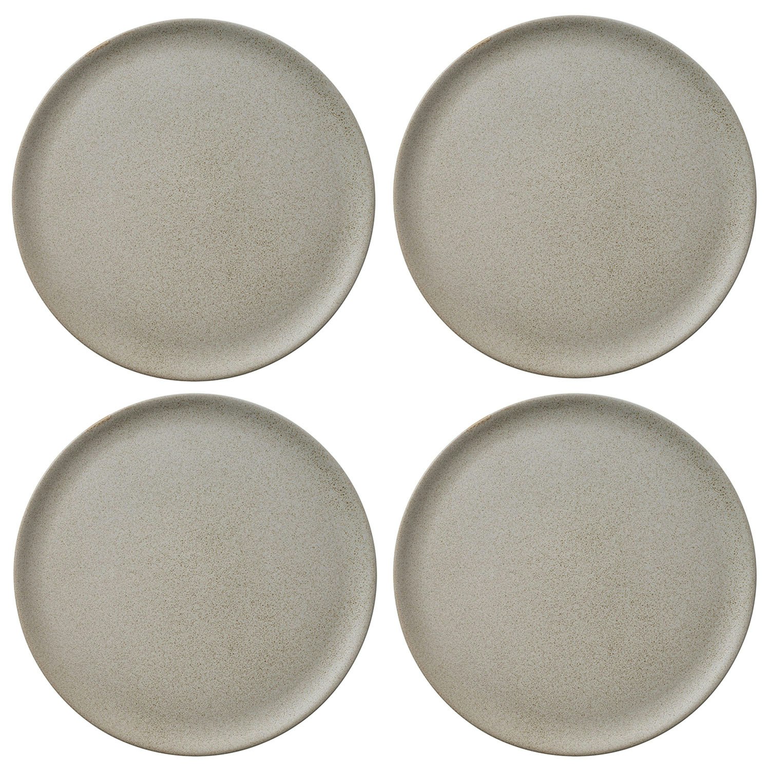 Aida Raw Middagstallerken 28 Cm 4-pak - Middagstallerkner Stent&oslash;j Sandy Beige - 14412-4-PACK