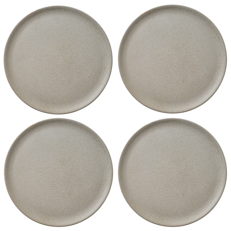 Raw Middagstallerken 28 cm 4-pak, Sandy Beige
