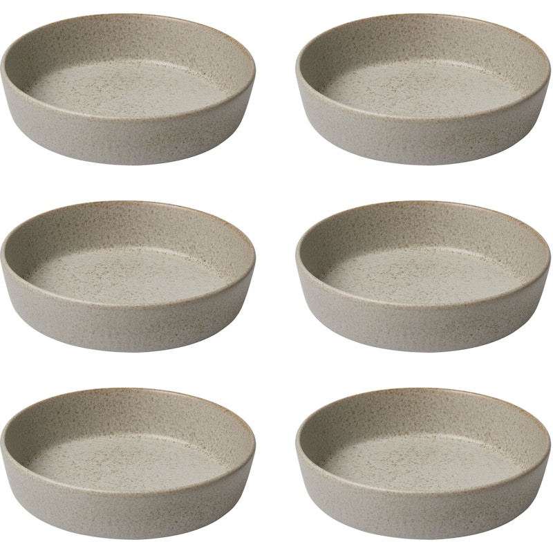 RAW Suppetallerken 19,4 cm 6-pak, Sandy Beige