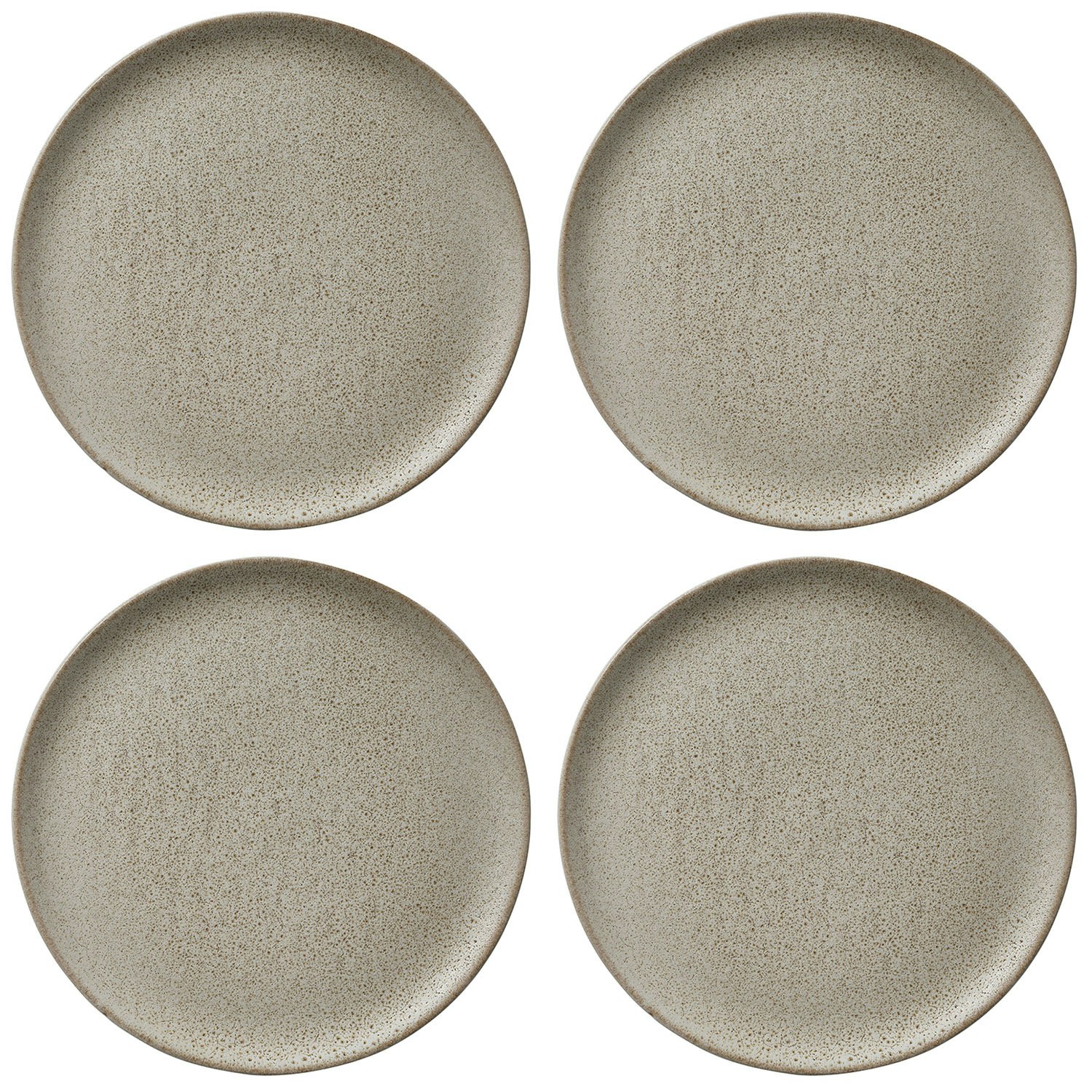 Aida Raw Sidetallerken 20 Cm 4-pak - Asietter Stent&oslash;j Sandy Beige - 14410-4-PACK