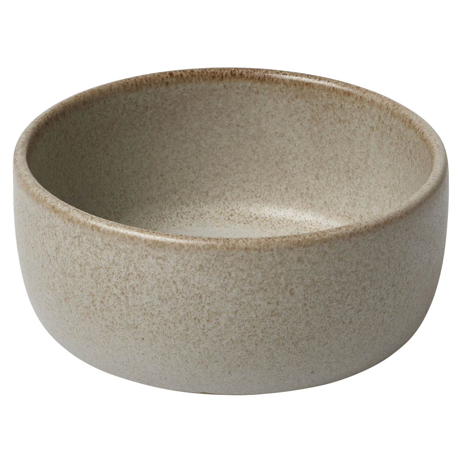 Aida Raw Sk&aring;l 13 Cm - Dessertsk&aring;le Stent&oslash;j Sandy Beige - 14413