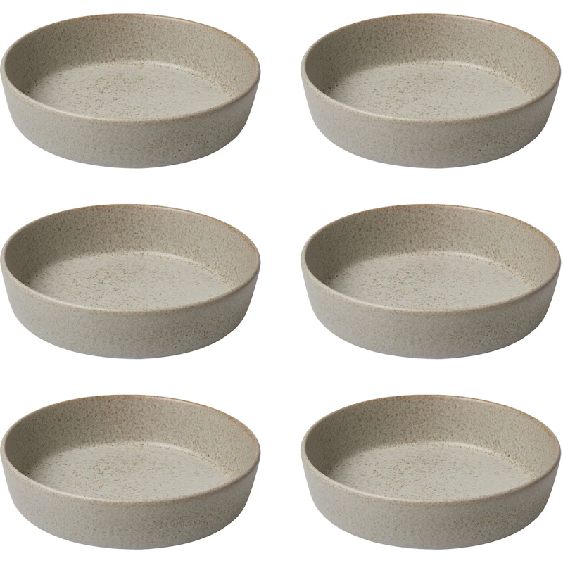 RAW Suppetallerken 19,4 cm 6-pak, Sandy Beige
