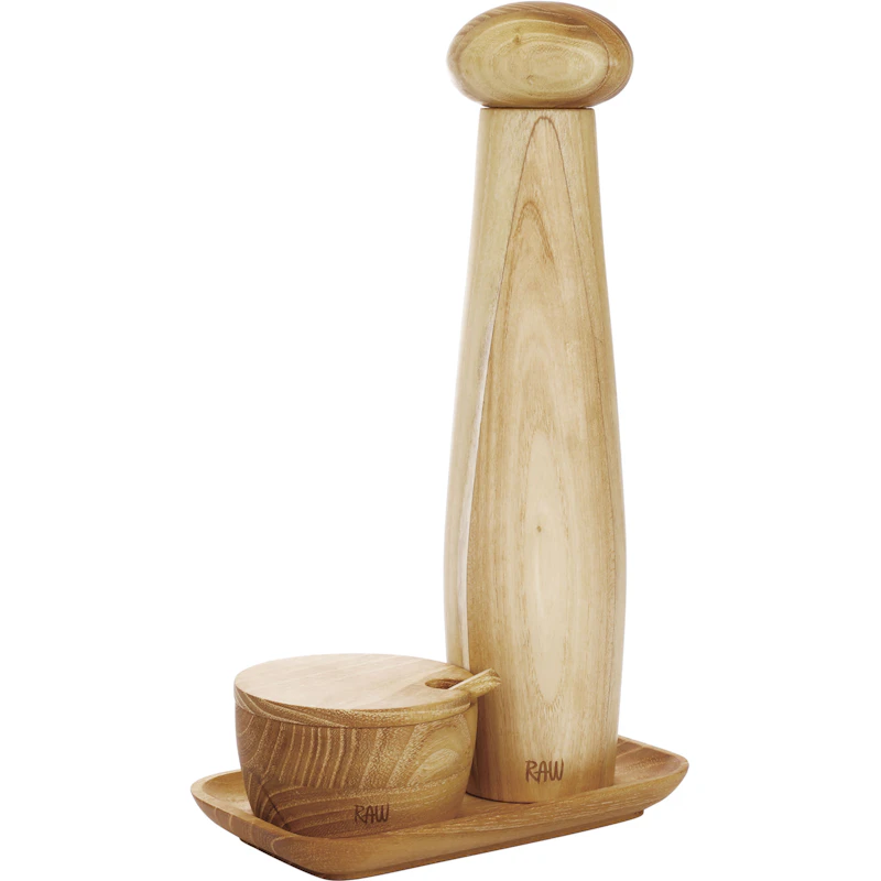 RAW Teak Salt- Og Peberkværnsæt