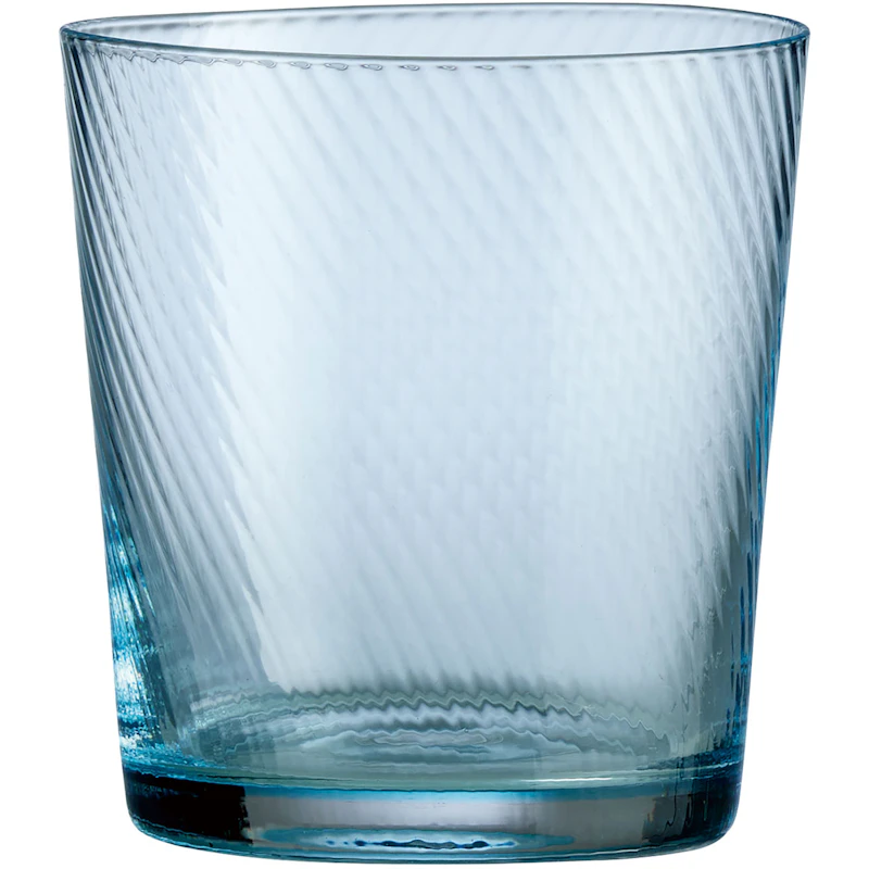 RAW Unique Swirl Glas Lav 30 cl, Lyseblåt