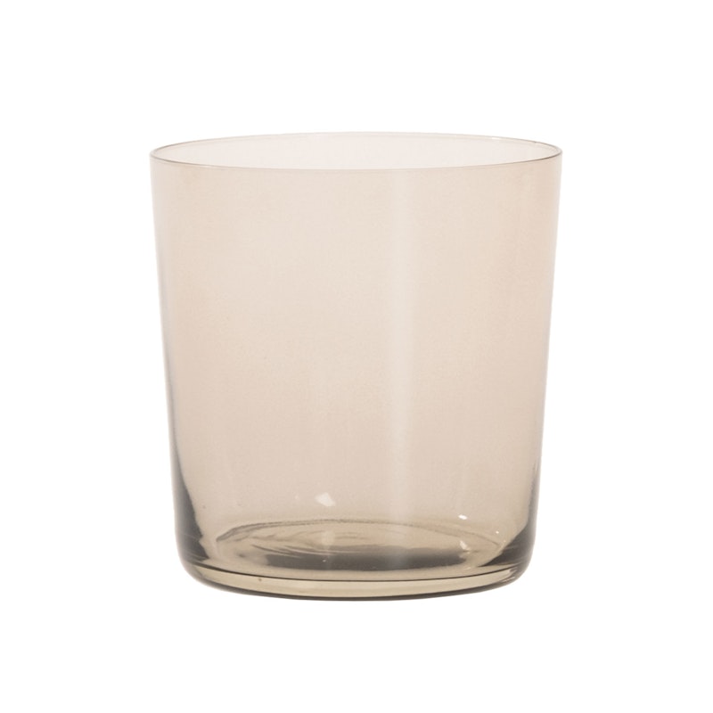 Raw Water Glass 37 cl 4-Pack, Smoke