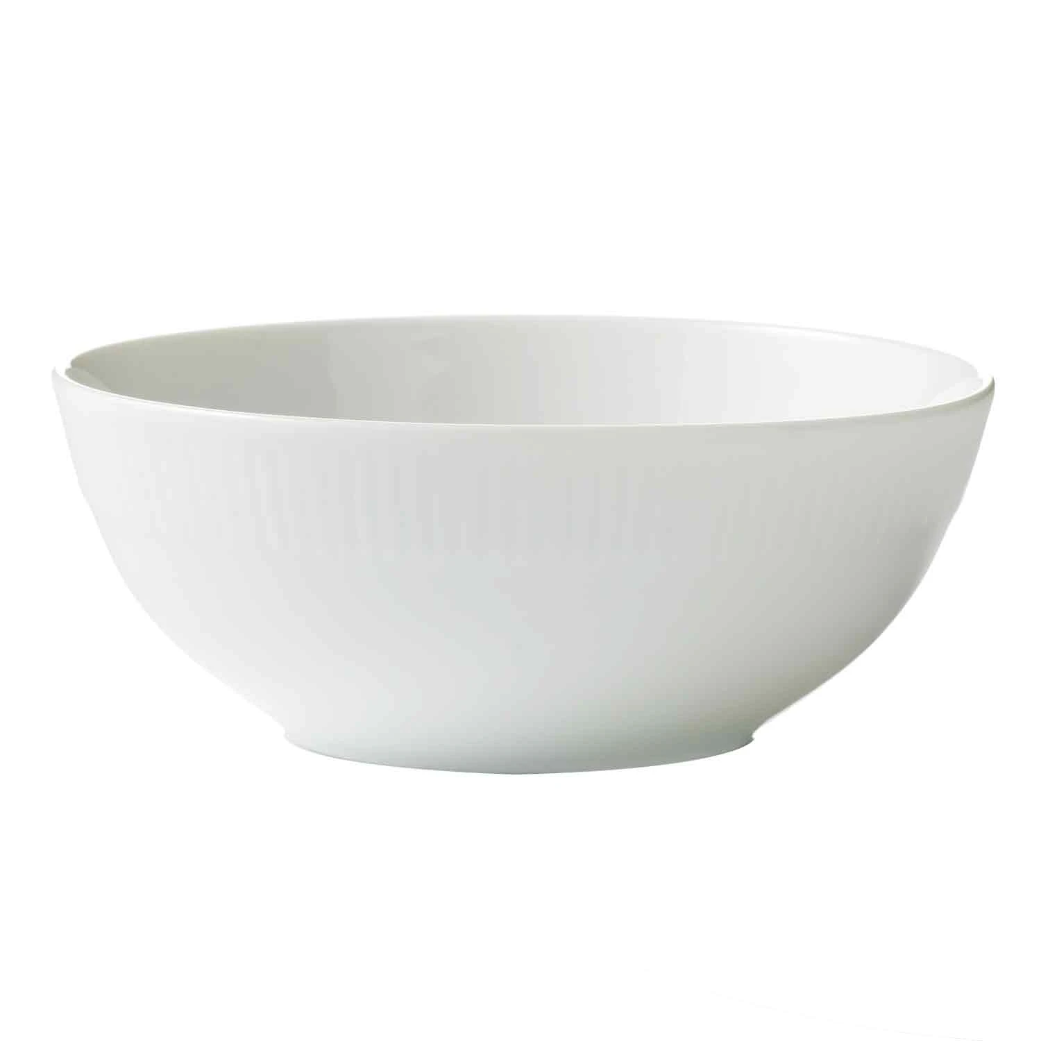 Aida Relief Sk&aring;l &Oslash;14cm 4-pak - Serveringssk&aring;le Porcel&aelig;n Hvid - 35190