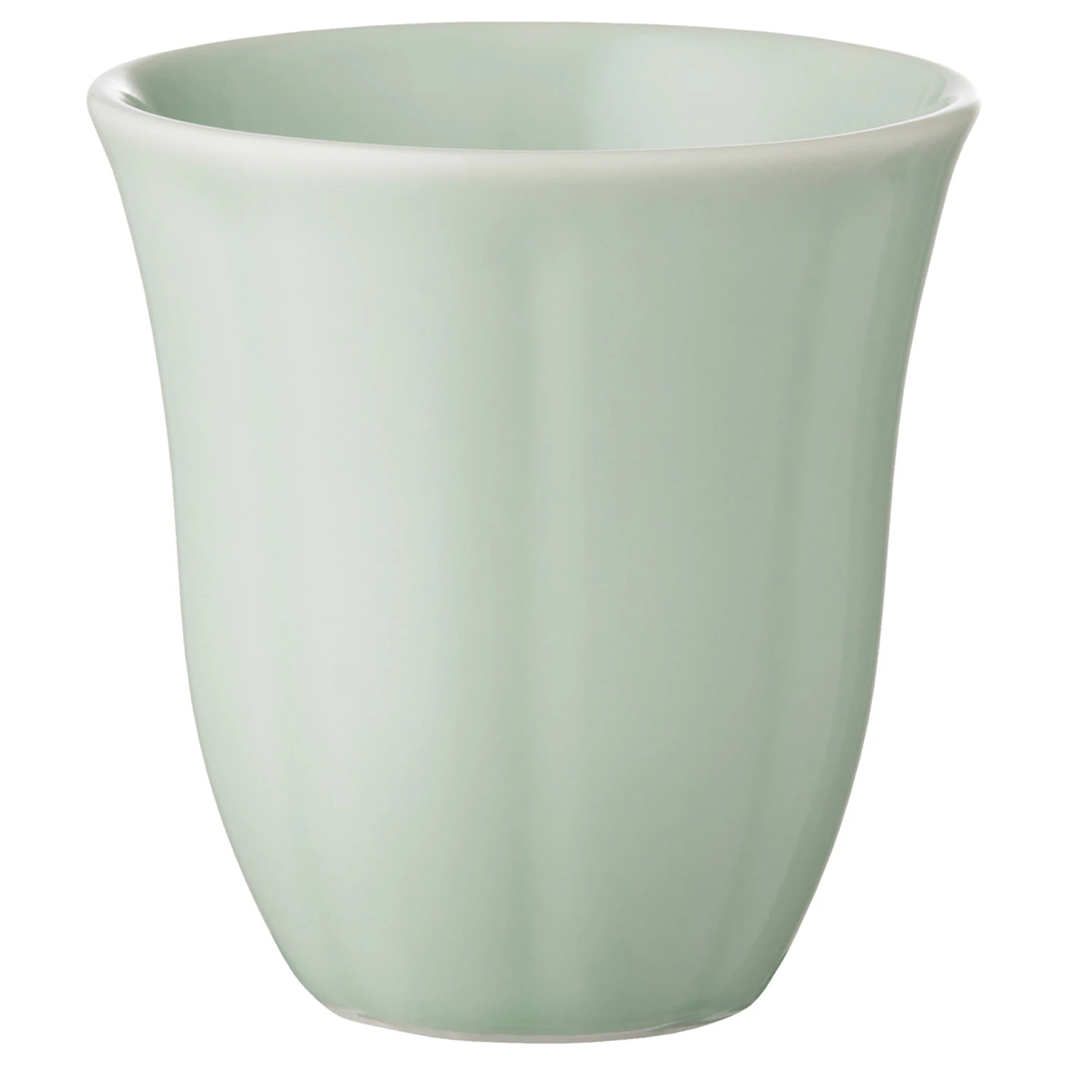 Aida S&oslash;holm Solvej Krus 30 Cl - Kaffekopper Porcel&aelig;n Minty Green - 16801