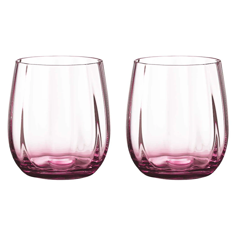 SØHOLM Sonja Drikkeglas, 2-pak, Raspberry