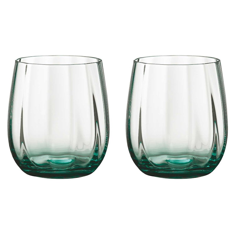 SØHOLM Sonja Drikkeglas, 2-pak, Grønne