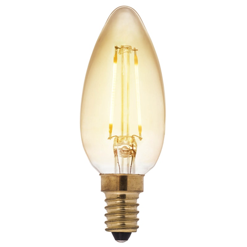 Filament LED Amber E14 2200K 360lm 4,5W Dæmpbar