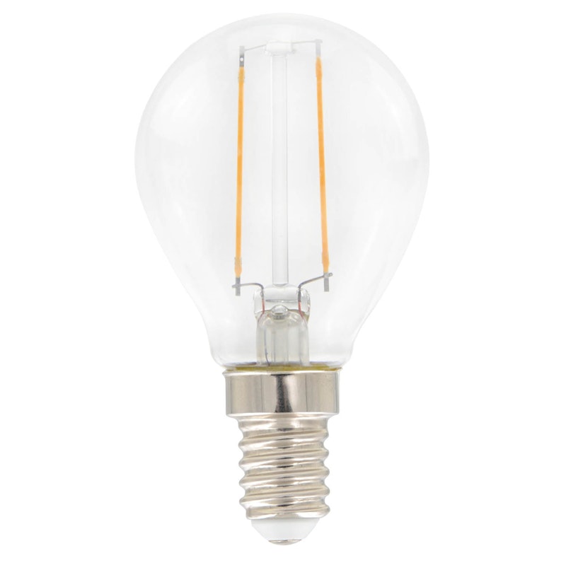 Filament LED ball lamp 2,5W E14 250lm