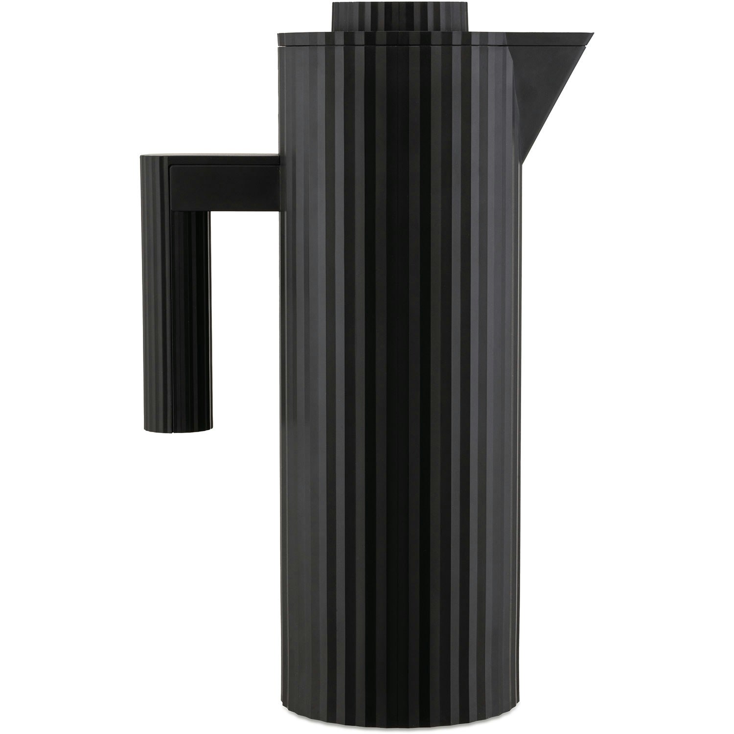 Alessi Plisse Termokande 1 L - Termokander Glas Sort - MDL12 B