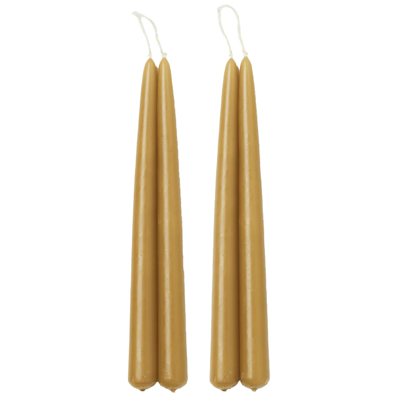 Blossom Stearinlys 4-pak, Oiled Oak