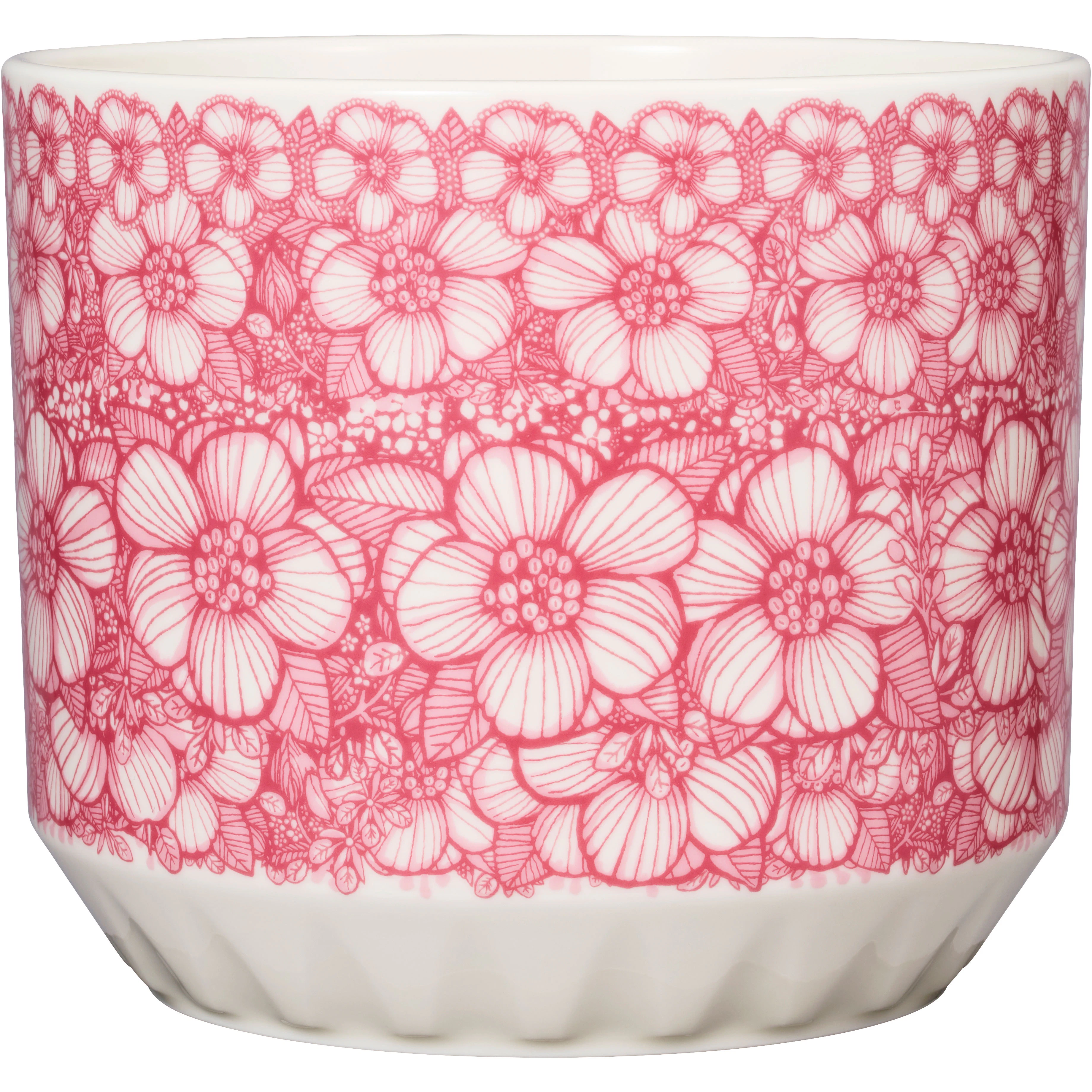 Arabia Huvila Pot 12x14 Cm - Krukker Porcel&aelig;n Rosa - 1066910