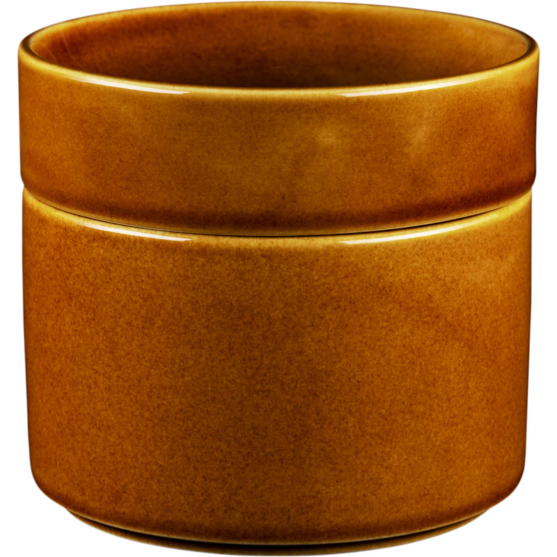Kirnu Dekorativ Krukke 11x10 cm, Skinnende Brun