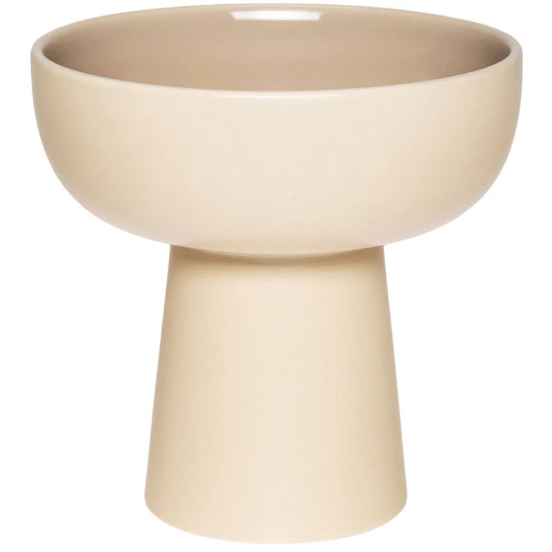 Kirnu Dekorativ Skål 16x16 cm, Beige