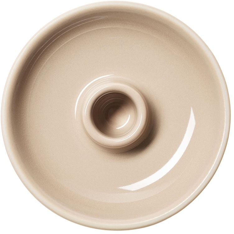 Arabia Kirnu Lysestage 11x3,5 Cm - Lysestager Vitroporcelain Beige - 1080015