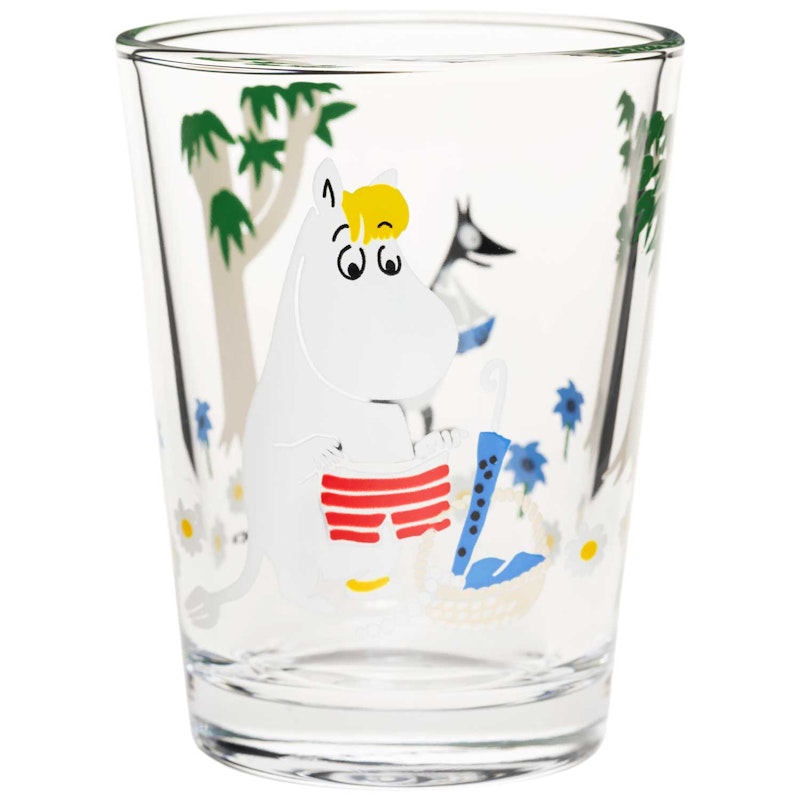 Moomin Drikkeglas 22 cl, Going On Vacation