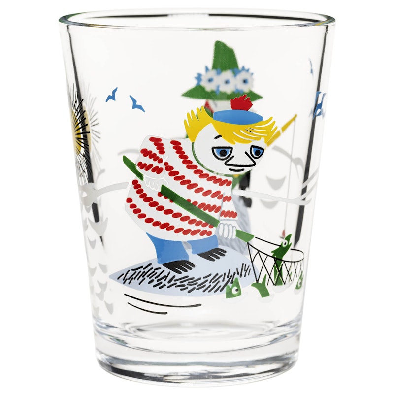 Moomin Drikkeglas 22 cl, Fishing