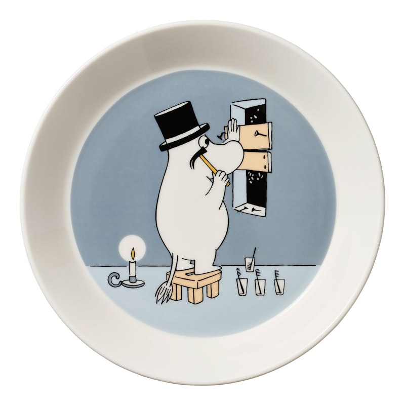 Moomin Skål 19 cm, Moominpappa Grå