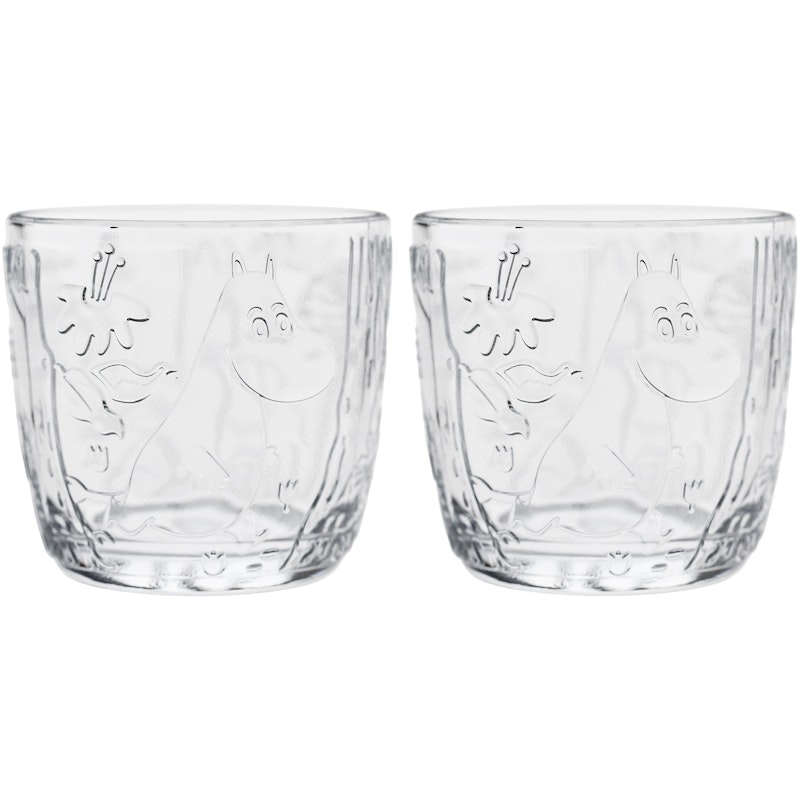 Mumitrold Drikkeglas 2-pak 28 cl, Klart