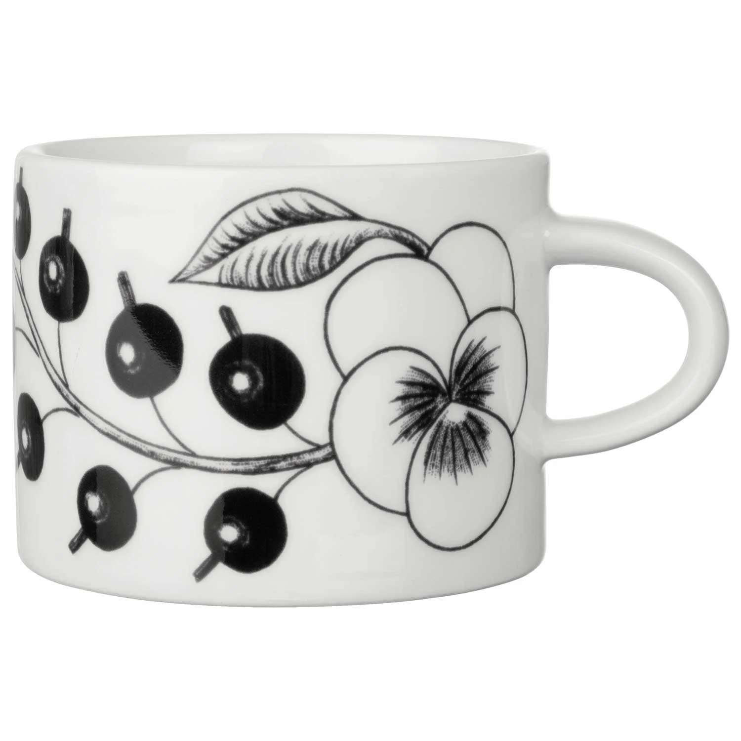 Arabia Paratiisi Kop 18 Cl - Kaffekopper Porcel&aelig;n Sort - 1005401