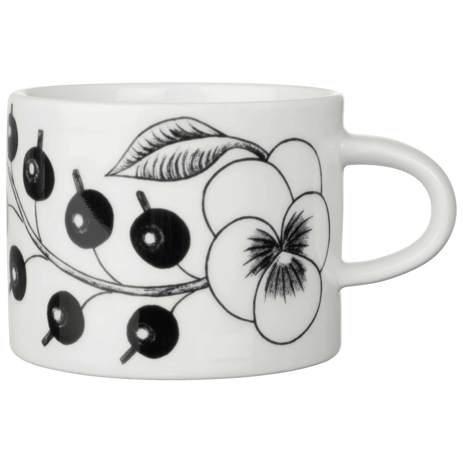 Arabia Paratiisi Kop 28 Cl - Kaffekopper Porcel&aelig;n Sort - 1005403