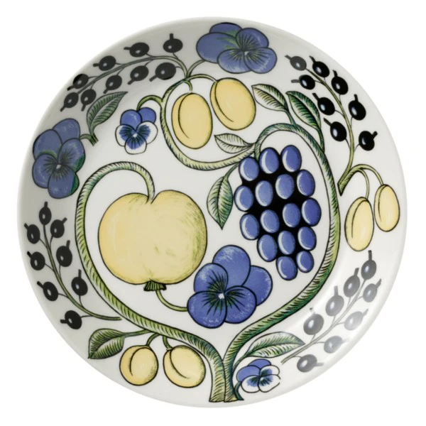 Arabia Paratiisi Tallerken Flad 21 Cm - Middagstallerkner Porcel&aelig;n Multi - 1005588