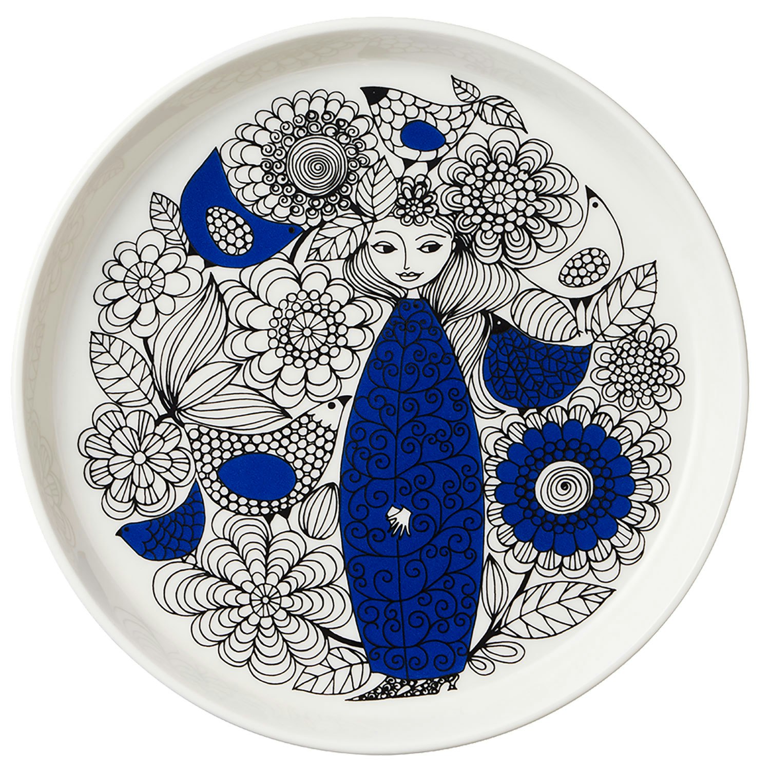 Arabia Pastoraali Sidetallerken 19 Cm - Asietter Porcel&aelig;n Multi - 1026261