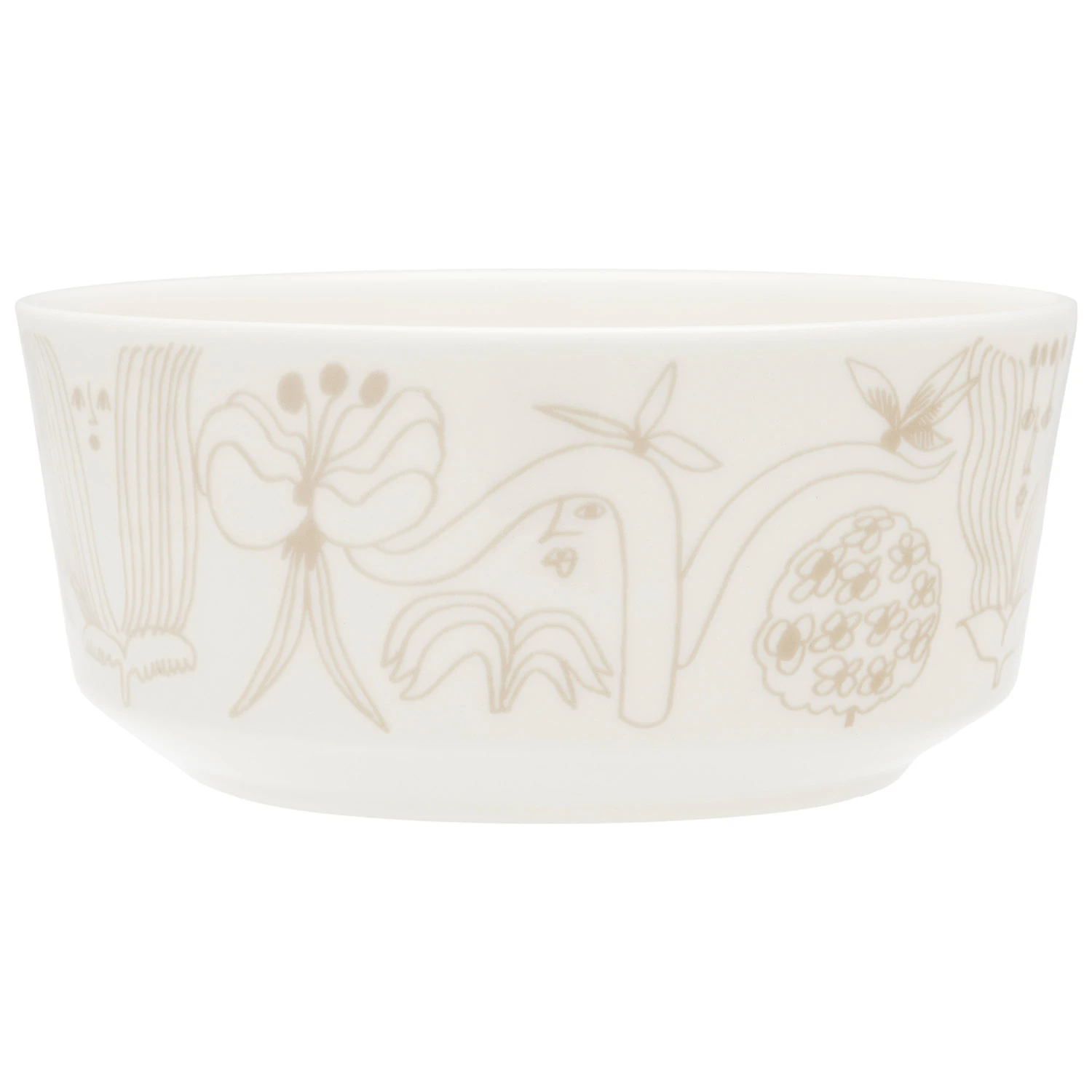 Arabia Puutarhurit Sk&aring;l 13 Cm - Asietter Vitroporcelain Beige - 1077655