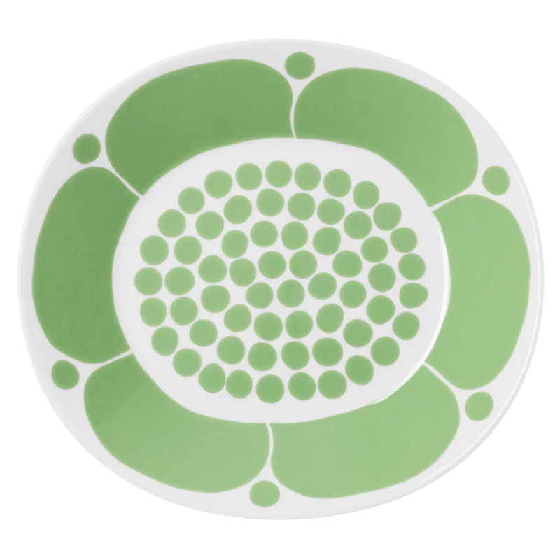Sunnuntai oval Tallerken 25 cm, Grøn