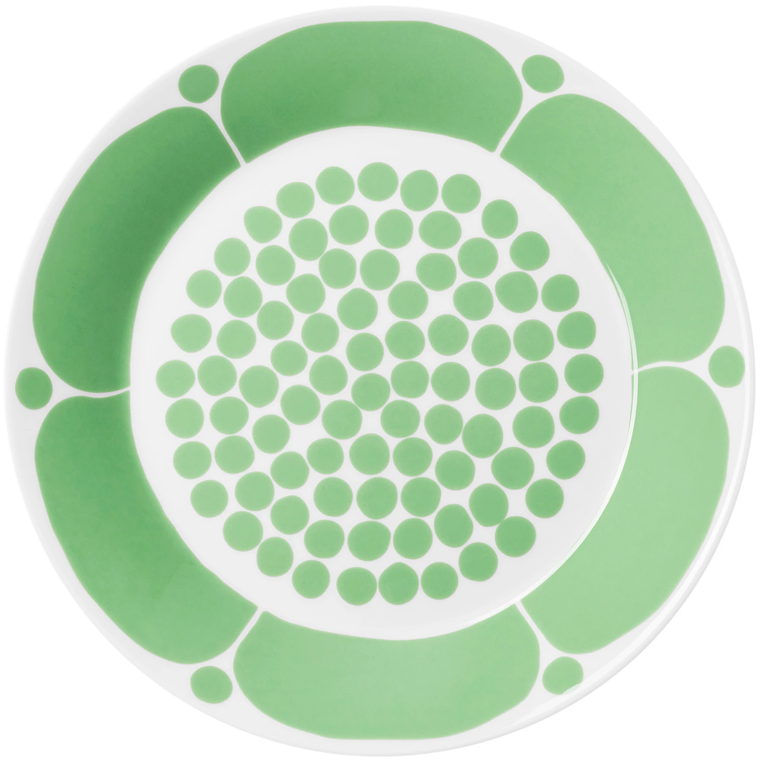 Arabia Sunnuntai Tallerken 26 Cm - Middagstallerkner Porcel&aelig;n Gr&oslash;n - 1077673