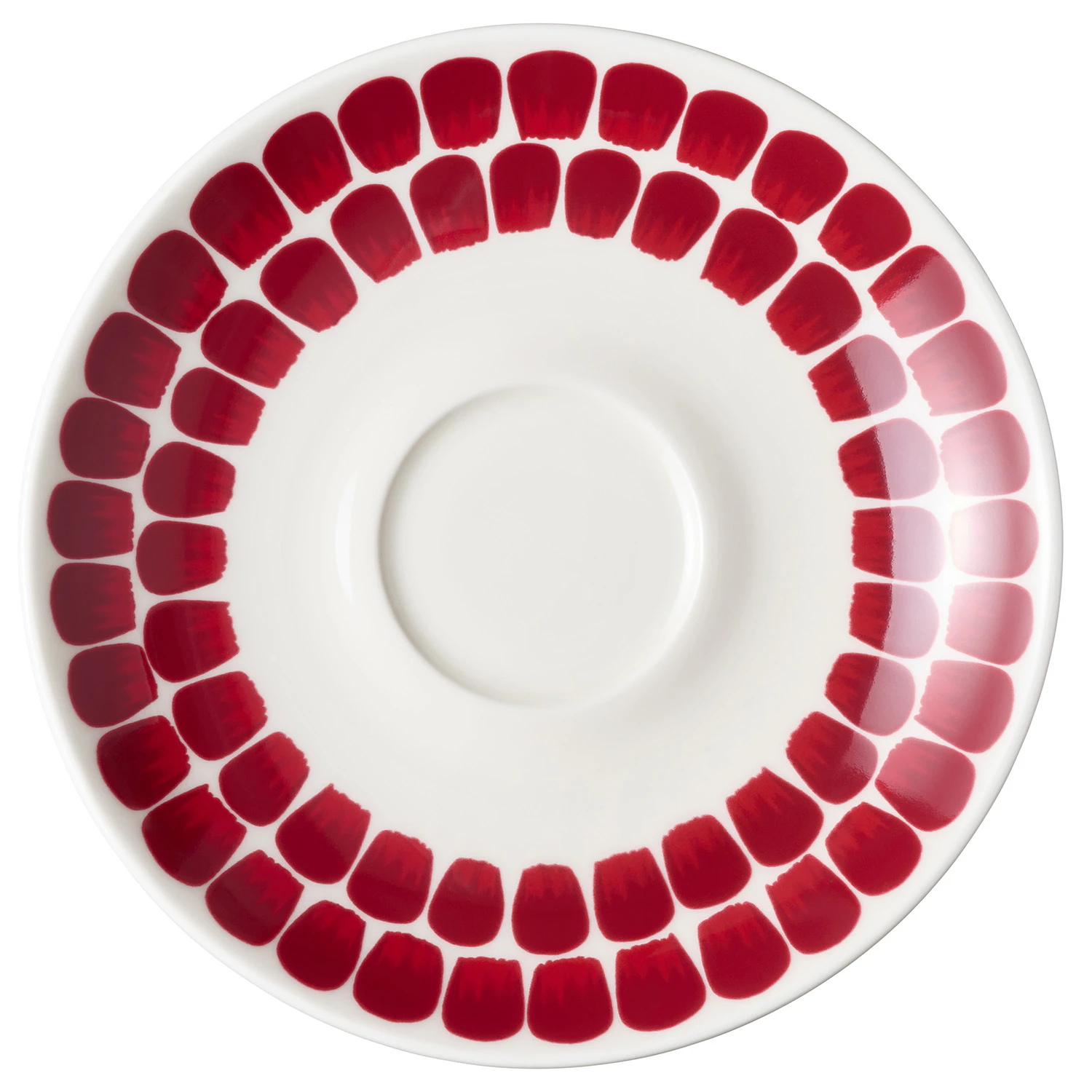 Arabia Tuokio Tallerken 17 Cm - Kagetallerken & Desserttallerken Vitroporcelain R&oslash;d - 1073640