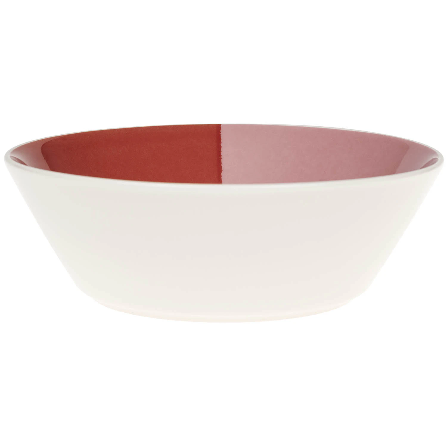 Arabia Vuokko Sk&aring;l 17 Cm /r&oslash;d - Serveringssk&aring;le Porcel&aelig;n Rosa - 1077318