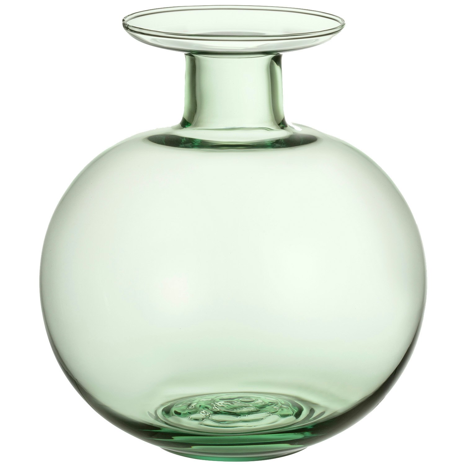 Arabia Vuokko Vase H18 Cm Light Green - Vaser Glas Lysegr&oslash;n - 1078145