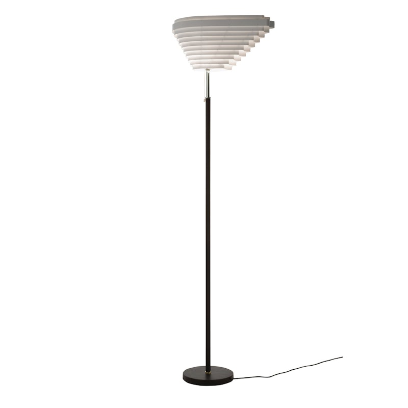 A805 Angel Wing Gulvlampe, Nikkelbelagt Messing