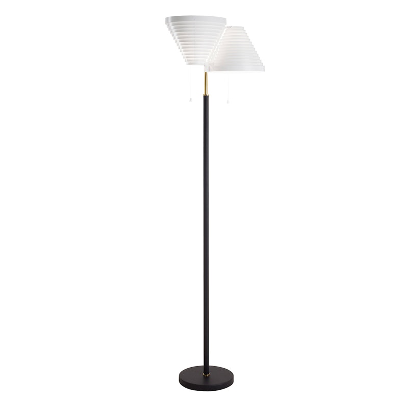 A810 Gulvlampe, Poleret Messing